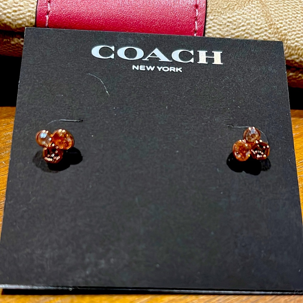 New women Coach earring